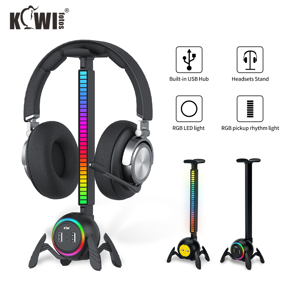 Pc Gaming Standar - Spider Design Headset Stand com RGB