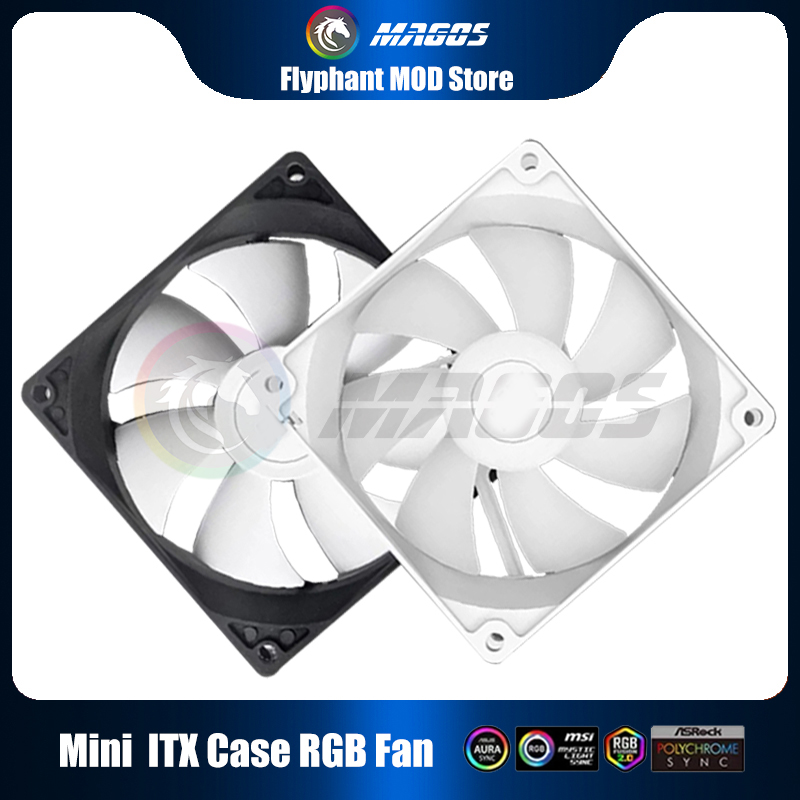 Argb Case Fan - Mini itx caso argb ventilador 8cm