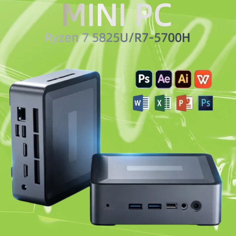 Pc Gaming Ryzen 7 - Novo Mini PC Ryzen 7 5825U