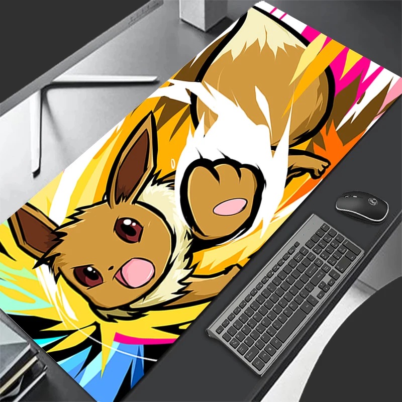 Pc Gaming Aesthetic - Mouse Pad para Jogos P-Pokemon Eevee