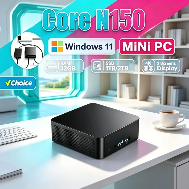 Pc Gaming Optimization - Mini PC 2026 Otimizado com Processador