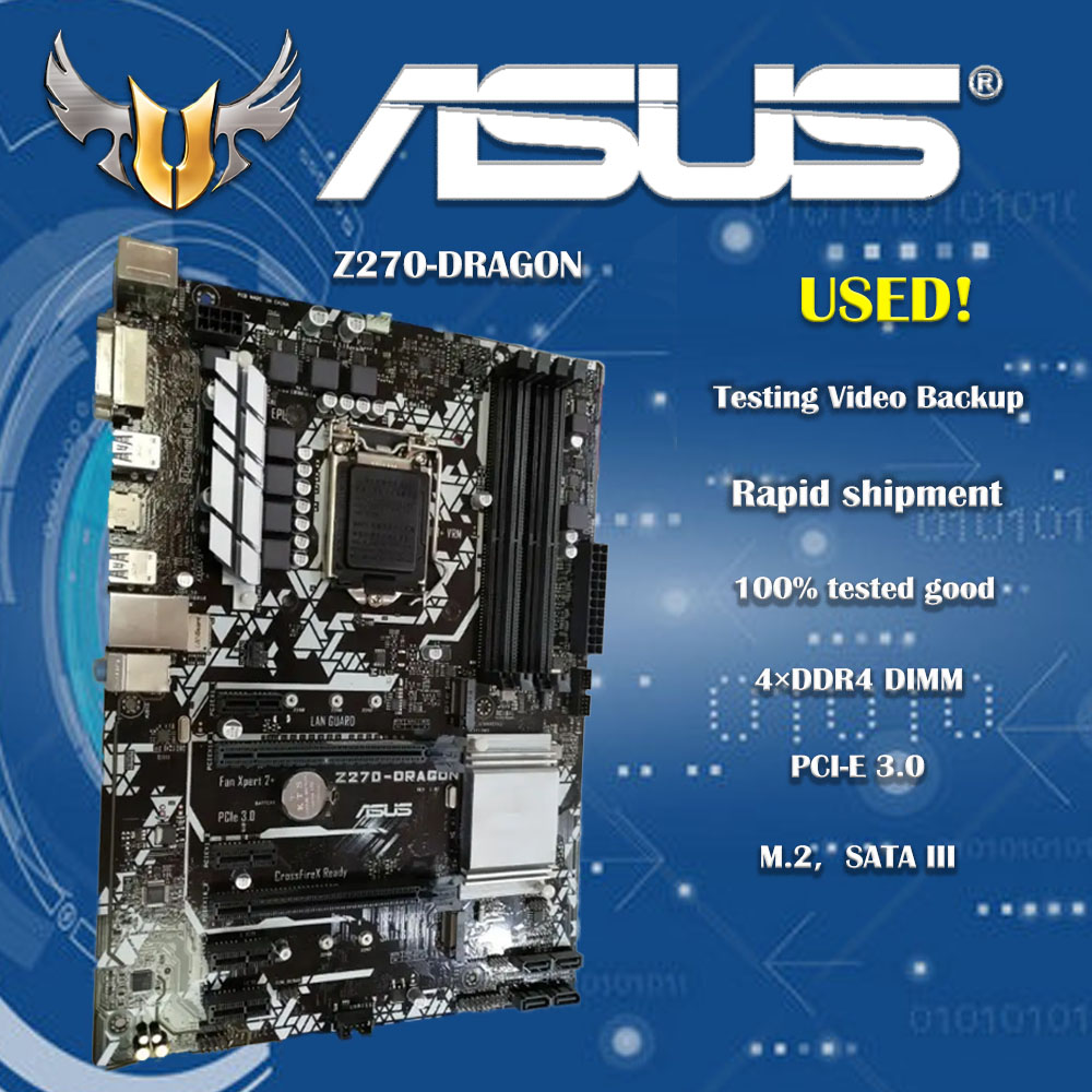 Pc Gaming I5 - Placa-mãe para Asus PRIME Z270-DRAGON Desktop