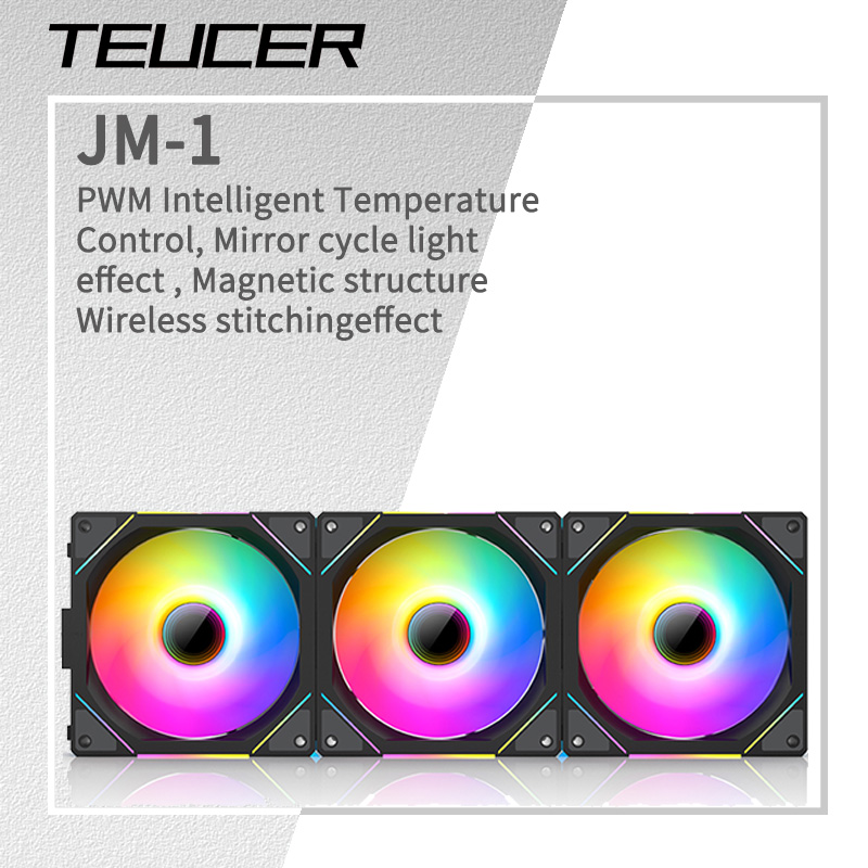 Argb Case Fan - Teucer JM-1 pc caso de refrigeração