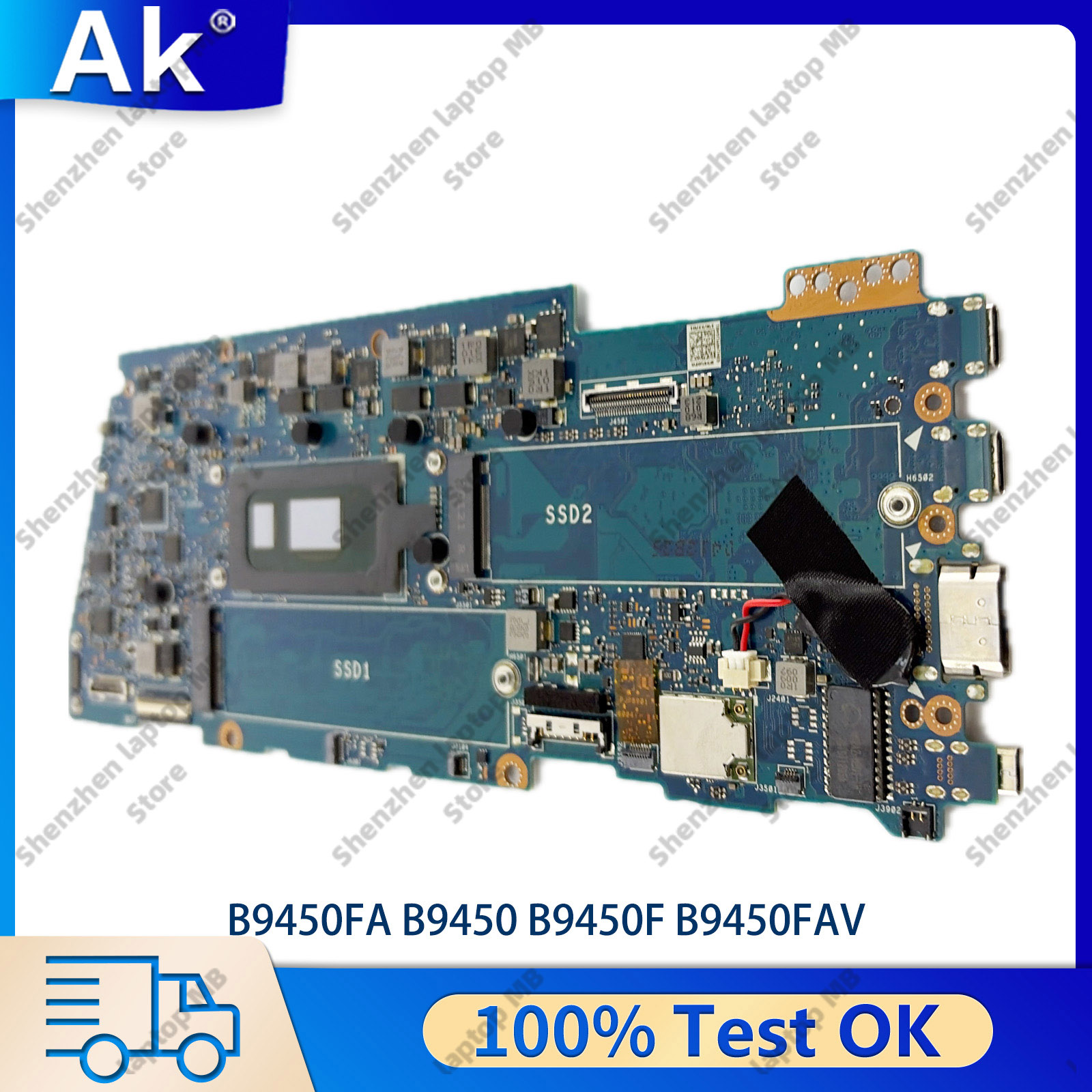 Pc Gaming I5 - Placa-mãe para laptop B9450FA, para ASUS