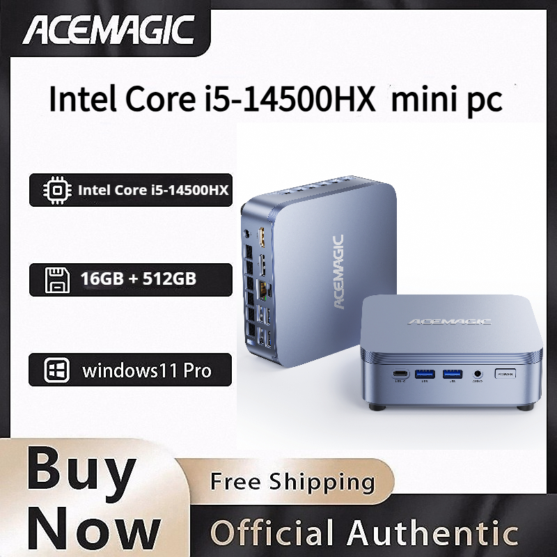 Pc Gaming I5 - Mini PC ACEMAGIC Intel Core I5-14500HX