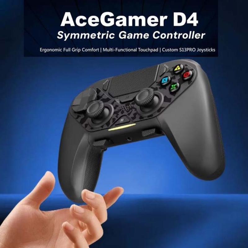 Pc Gaming Essentials - Controle Sem Fio AceGamer D4 para