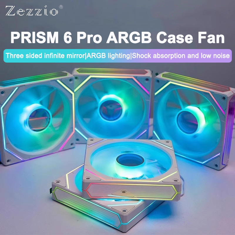 Argb Case Fan - Ventoinha de Gabinete ZEZZIO PRISM 6