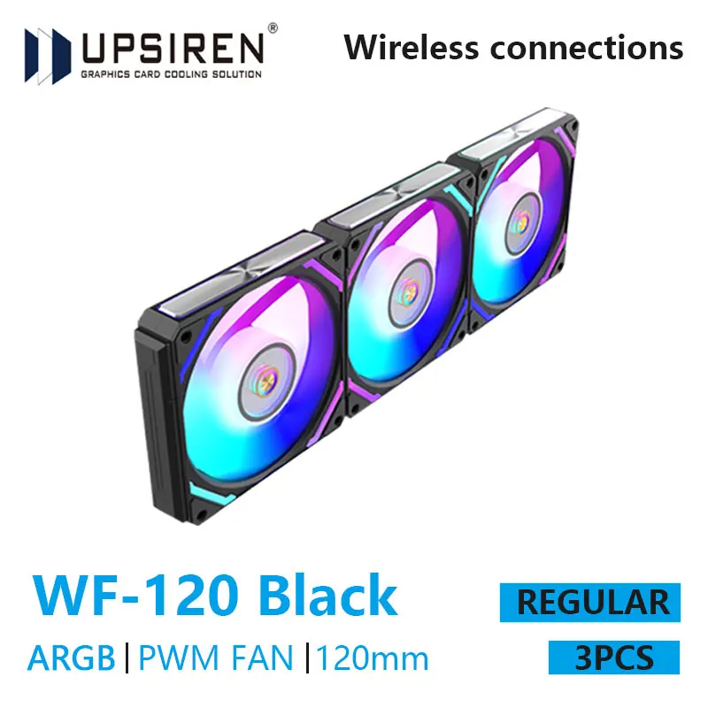 Argb Case Fan - UPSIREN WF-120 ARGB PWM 3 PCS