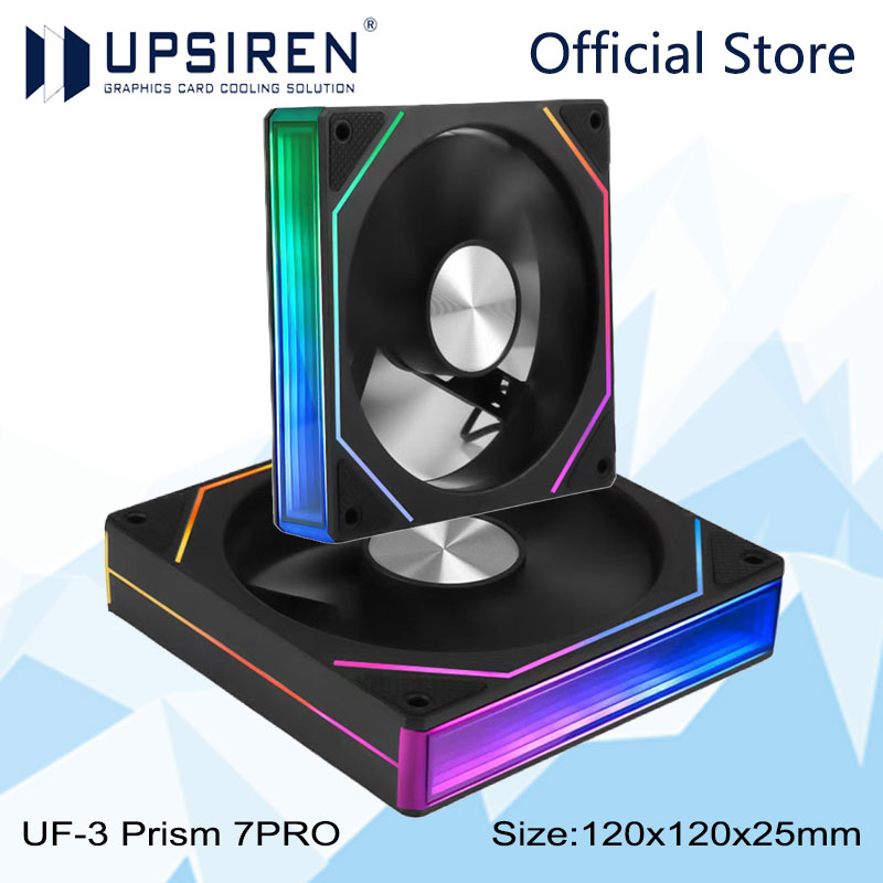 Argb Case Fan - UPSIREN UF-3 Prism 7PRO Ventilador de