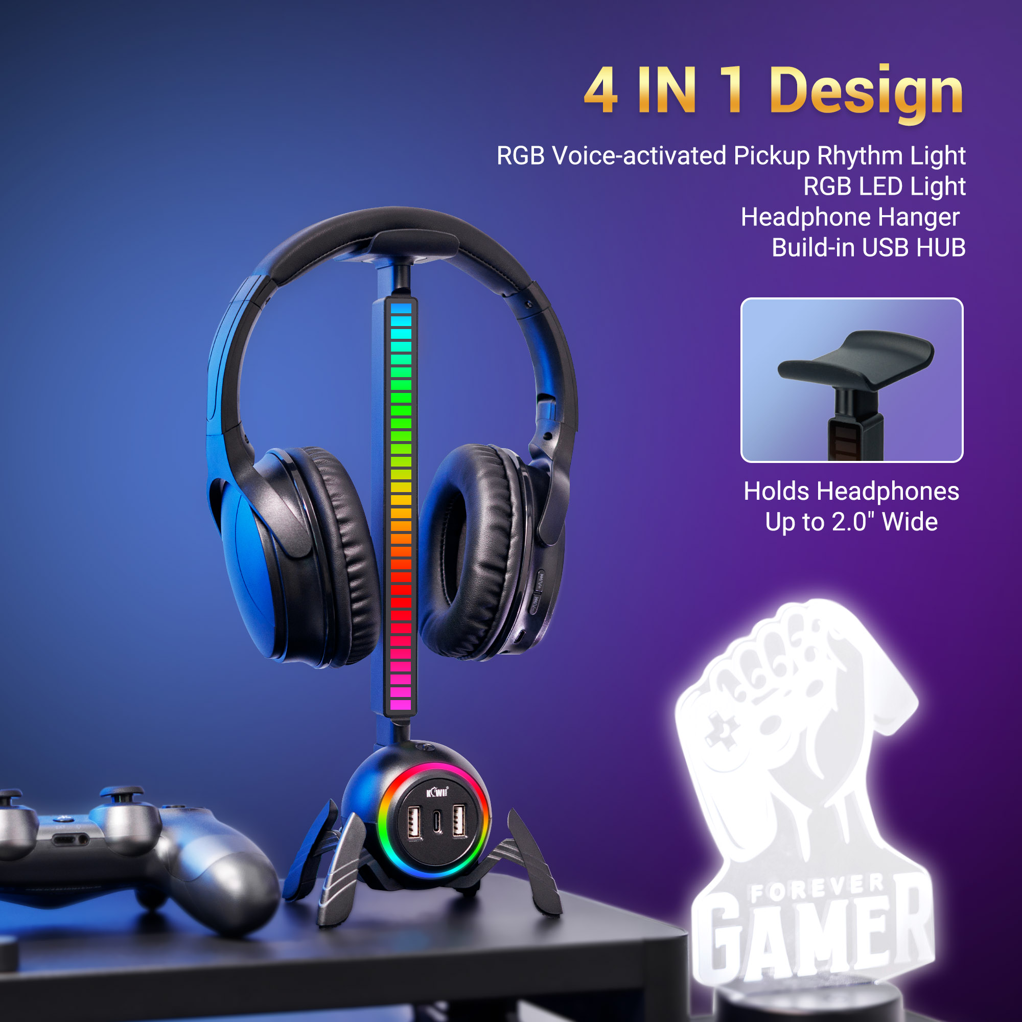 Spider Design Headset Stand co - Pc Gaming Standar avaliação e preço