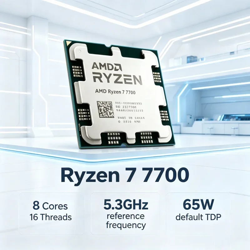 Processador AMD Ryzen 7 7700 A - Pc Gaming Ryzen 7 avaliação e preço