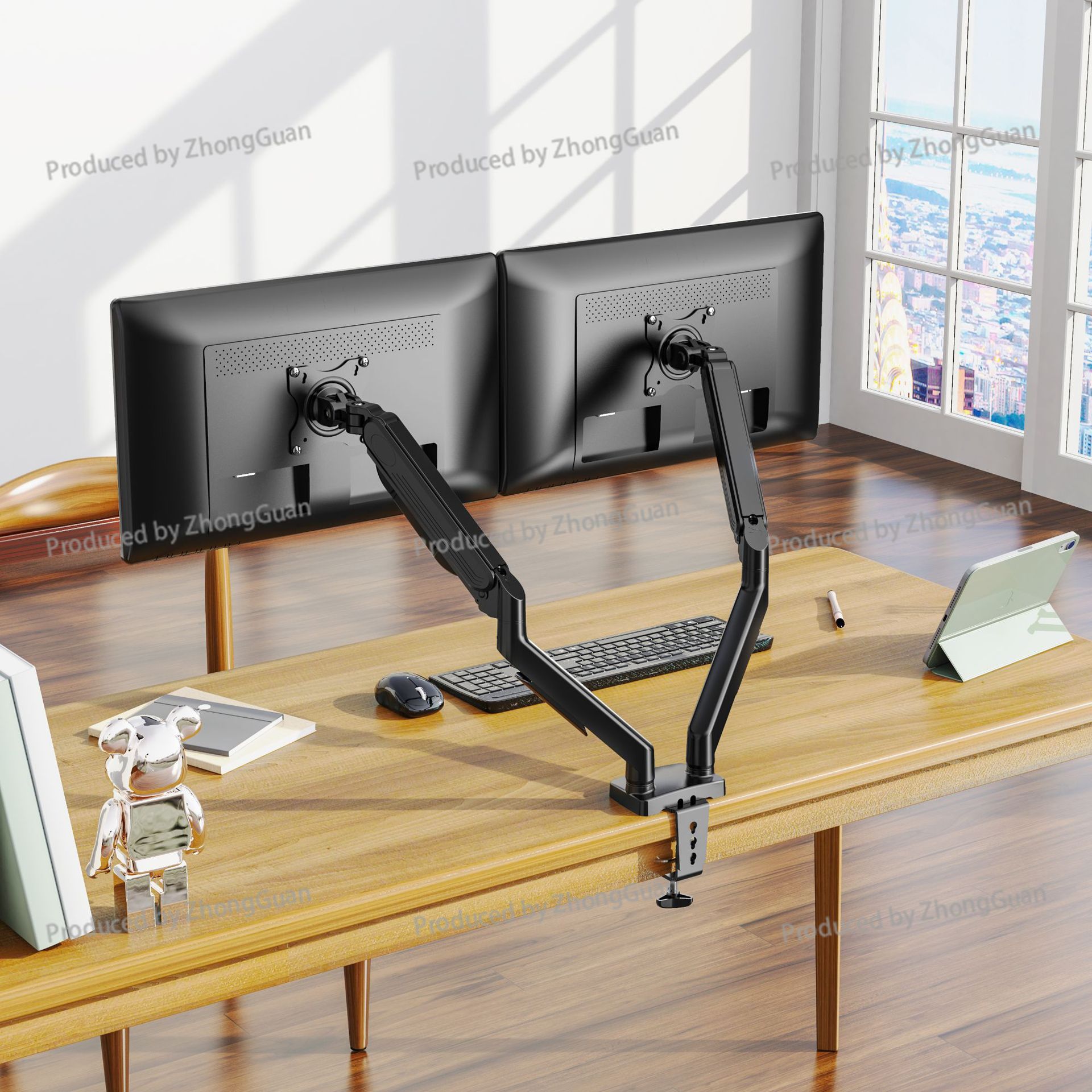 Suporte de Monitor com Mola a  - Dual Monitor Arm avaliação e preço