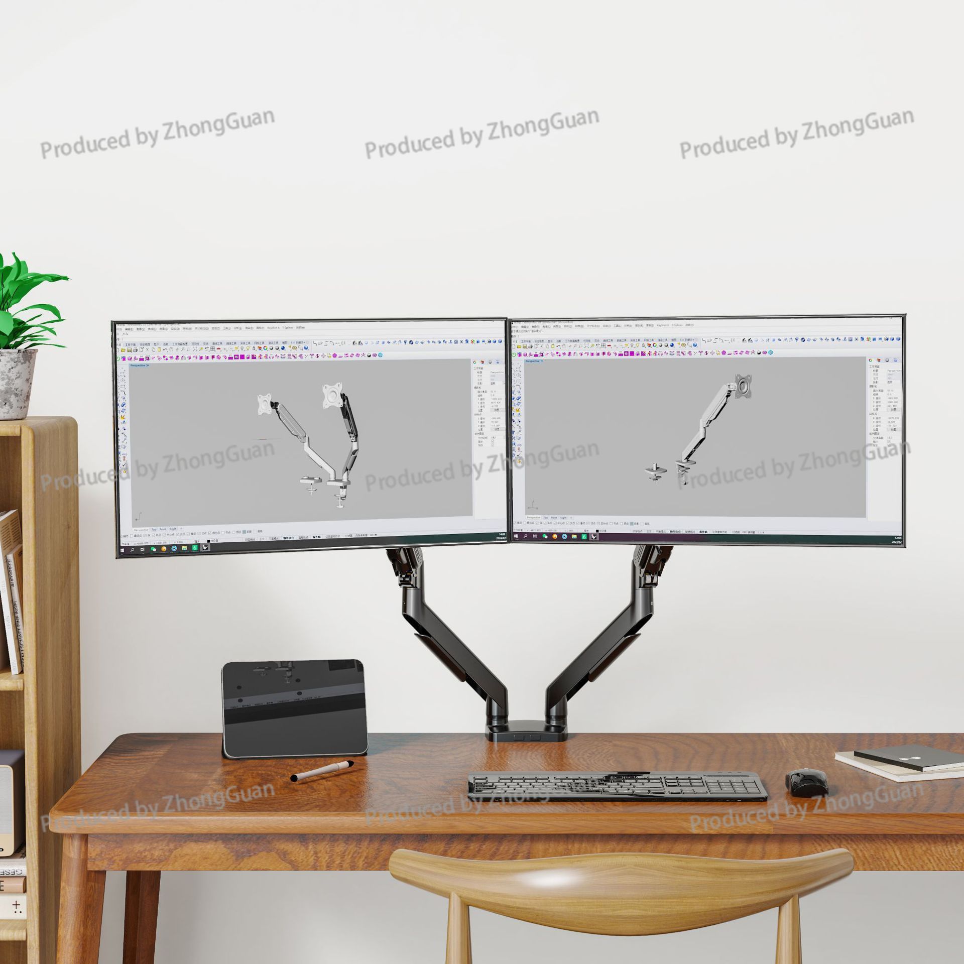 Suporte de Monitor com Mola a  - Dual Monitor Arm avaliação e preço