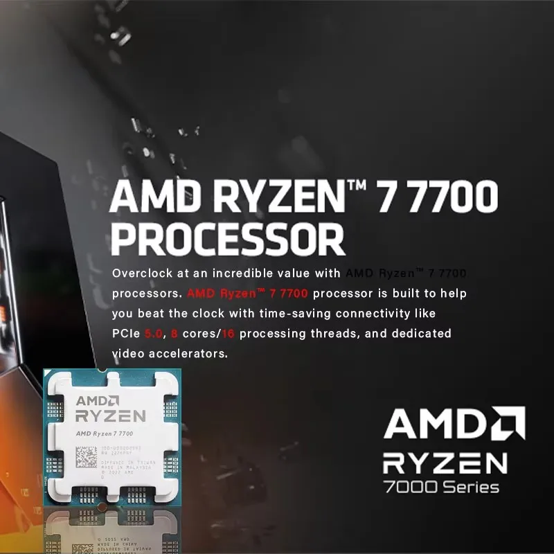 Novo Processador AMD Ryzen 7 7 - Pc Gaming Ryzen 7 avaliação e preço