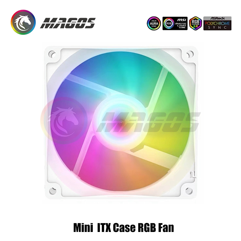 Mini itx caso argb ventilador  - Argb Case Fan avaliação e preço