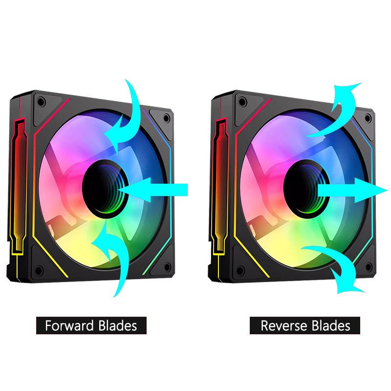 JUMPEAK-MS120 mm Ventilador Ca - Argb Case Fan avaliação e preço