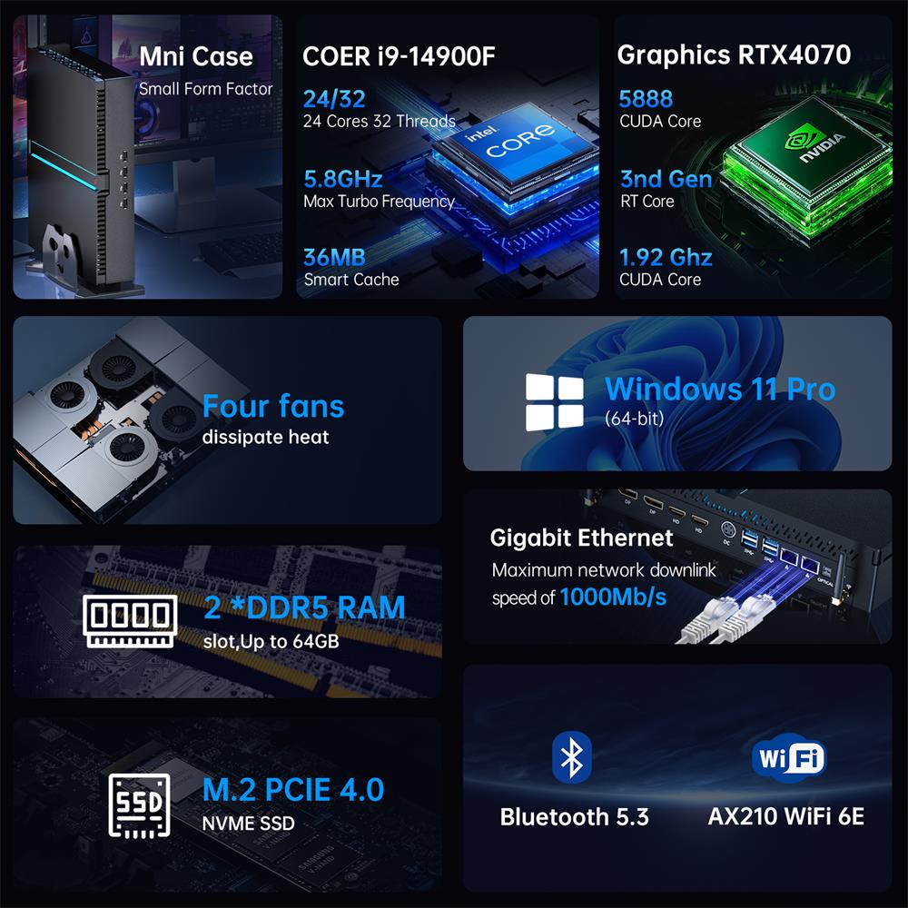 Msecore MV300 14ª Geração Inte - Pc Gaming I5 avaliação e preço