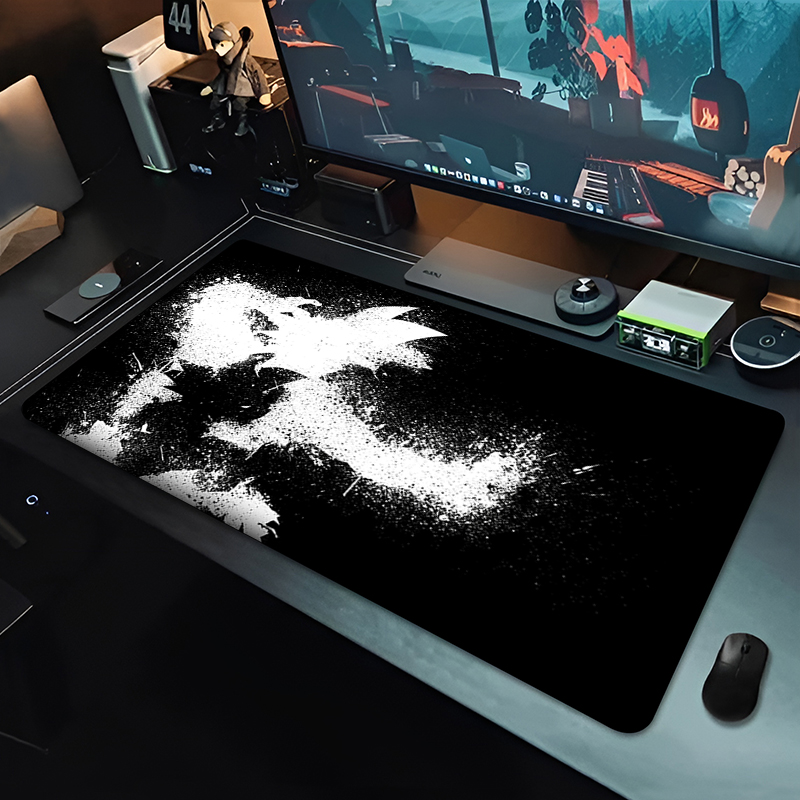Mouse Pad Grande DBZ Black Ani - Pc Gaming Aesthetic avaliação e preço