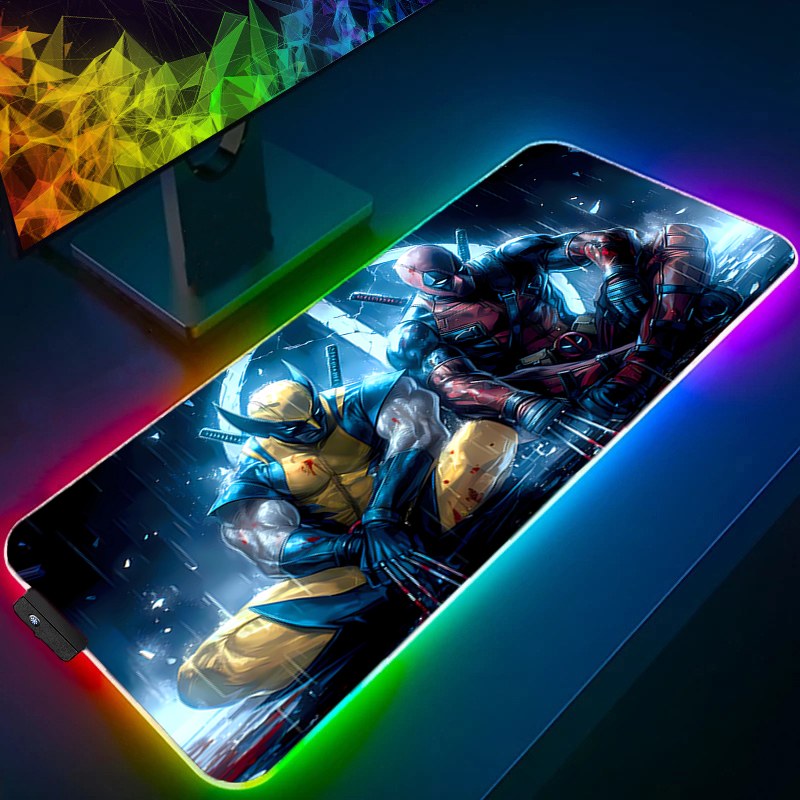 Led mouse pad jogos backlight  - Pc Gaming Aesthetic avaliação e preço