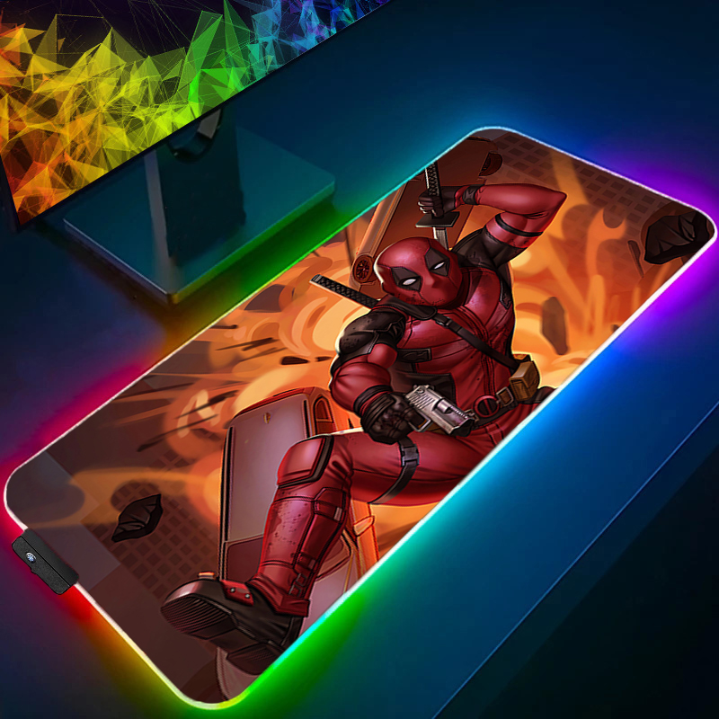 Led mouse pad jogos backlight  - Pc Gaming Aesthetic avaliação e preço