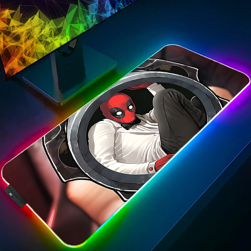 Led mouse pad jogos backlight  - Pc Gaming Aesthetic avaliação e preço