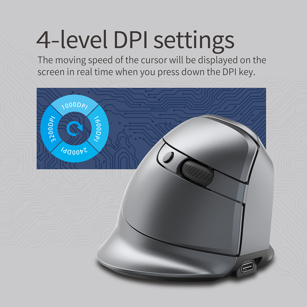 Mouse Vertical Gamer F-26C Erg - Pc Gaming Optimization avaliação e preço