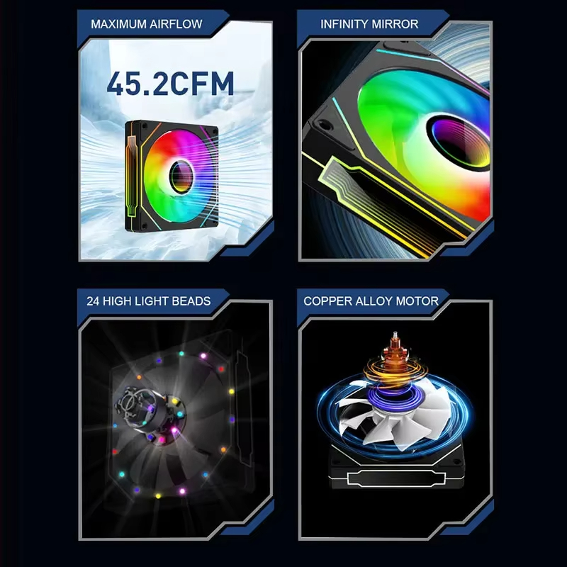 Ventoinha de Gabinete PRISM 4  - Argb Case Fan avaliação e preço