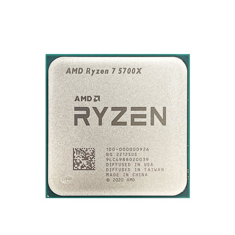 Processador AMD Ryzen 7 5700X  - Pc Gaming Ryzen 7 avaliação e preço