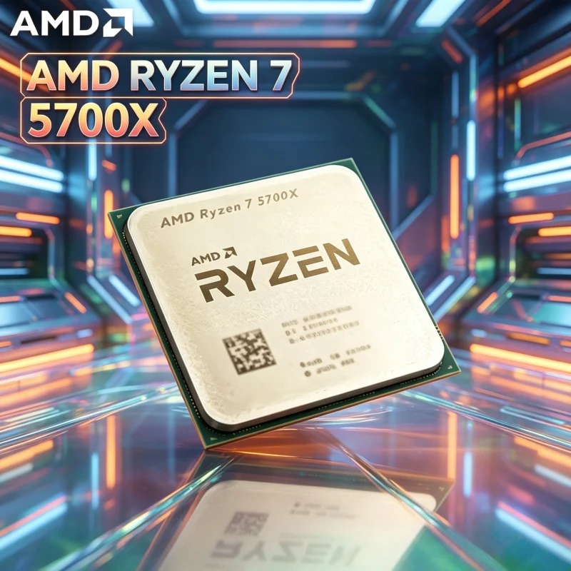 Processador AMD Ryzen 7 5700X  - Pc Gaming Ryzen 7 avaliação e preço