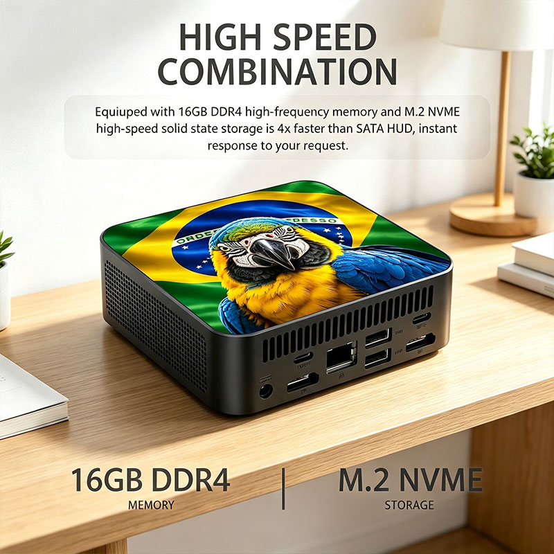 Mini PC Core i9-8950HK 16GB RA - Pc Gaming Intel Core I9 avaliação e preço