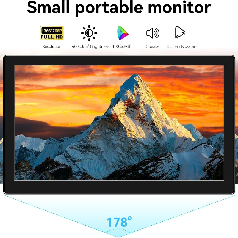 Monitor touchscreen pequeno de - Pc Gaming Optimization avaliação e preço