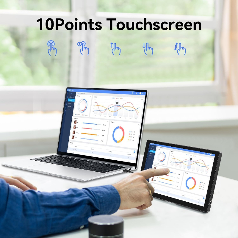 Monitor touchscreen pequeno de - Pc Gaming Optimization avaliação e preço