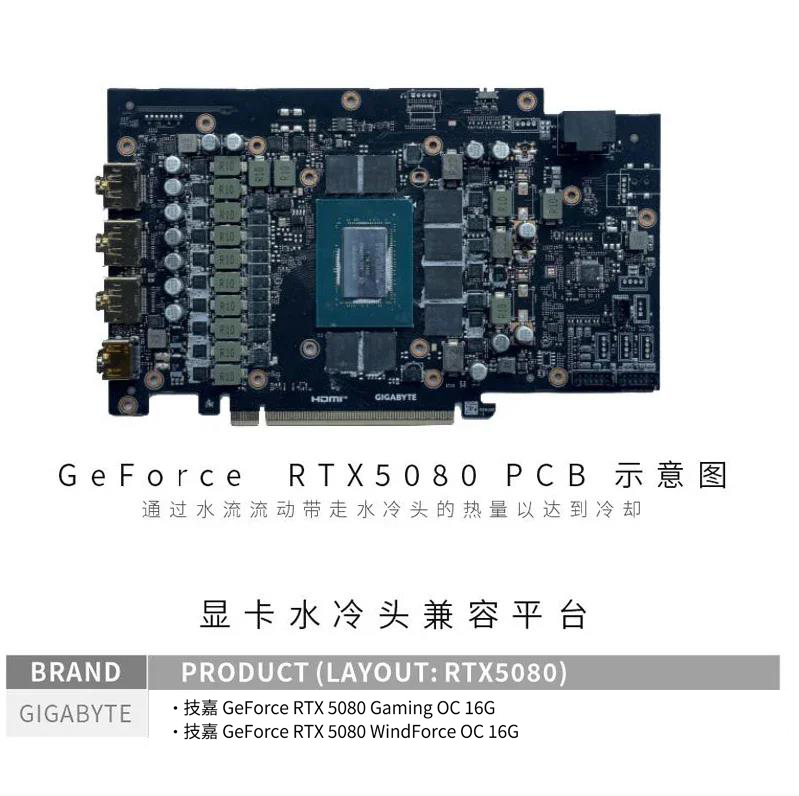 Bykski N-GV5080GMOC-X GPU Bloc - Pc Gaming Xịn avaliação e preço