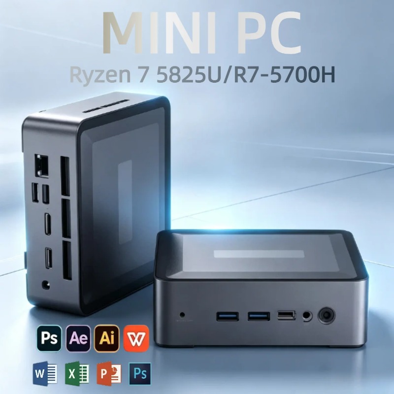 Novo Mini PC Ryzen 7 5825U / R - Pc Gaming Ryzen 7 avaliação e preço