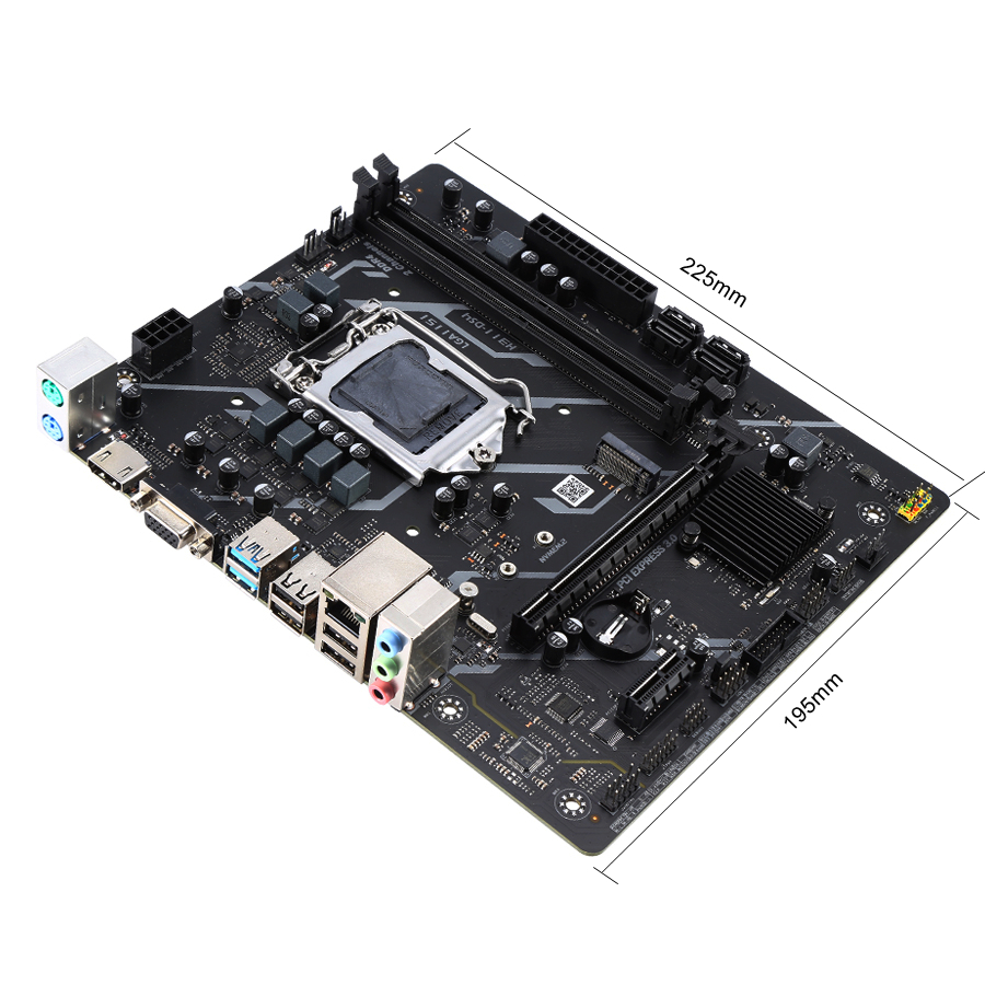 Placa Mãe KLLISRE H310 H311-DS - Pc Gaming I5 avaliação e preço