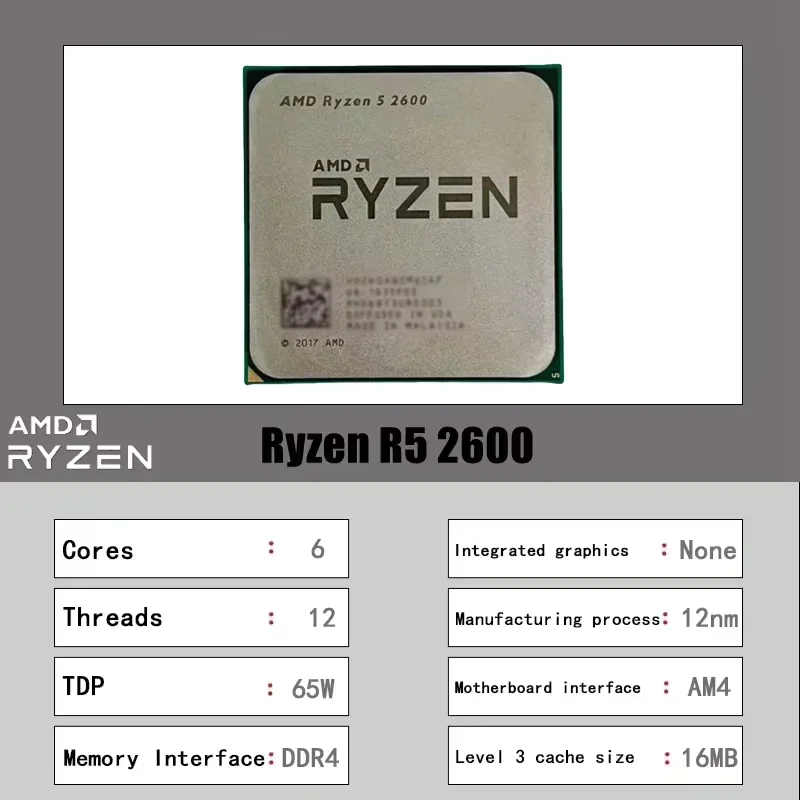 Processador de Desktop AMD R5  - Pc Gaming Entry avaliação e preço