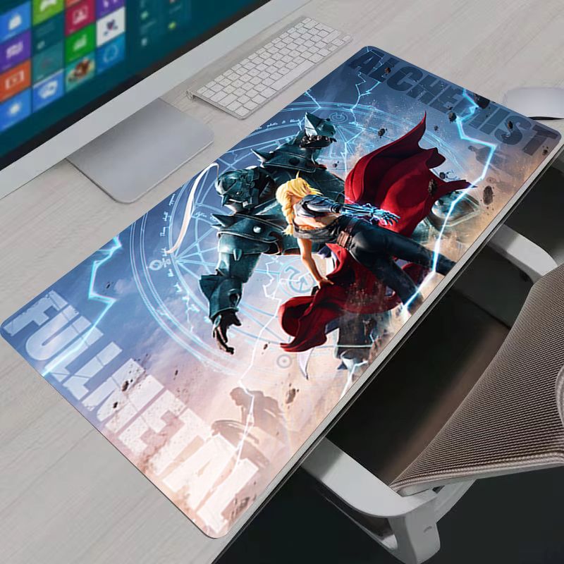 Mouse Pad Grande Fullmetal Alc - Pc Gaming Aesthetic avaliação e preço