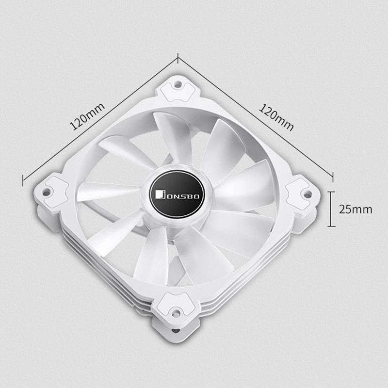 Jonsbo FR-502 12cm branco pc c - Argb Case Fan avaliação e preço