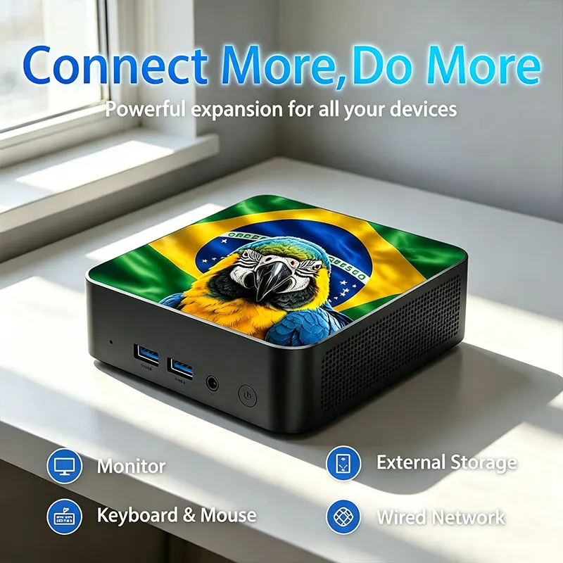 Mini PC Temático com Bandeiras - Pc Gaming Intel Core I9 avaliação e preço