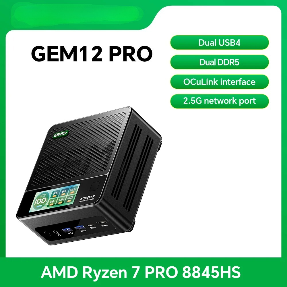 Mini PC GEM12 Pro Ryzen 7 PRO  - Pc Gaming Ryzen 7 avaliação e preço