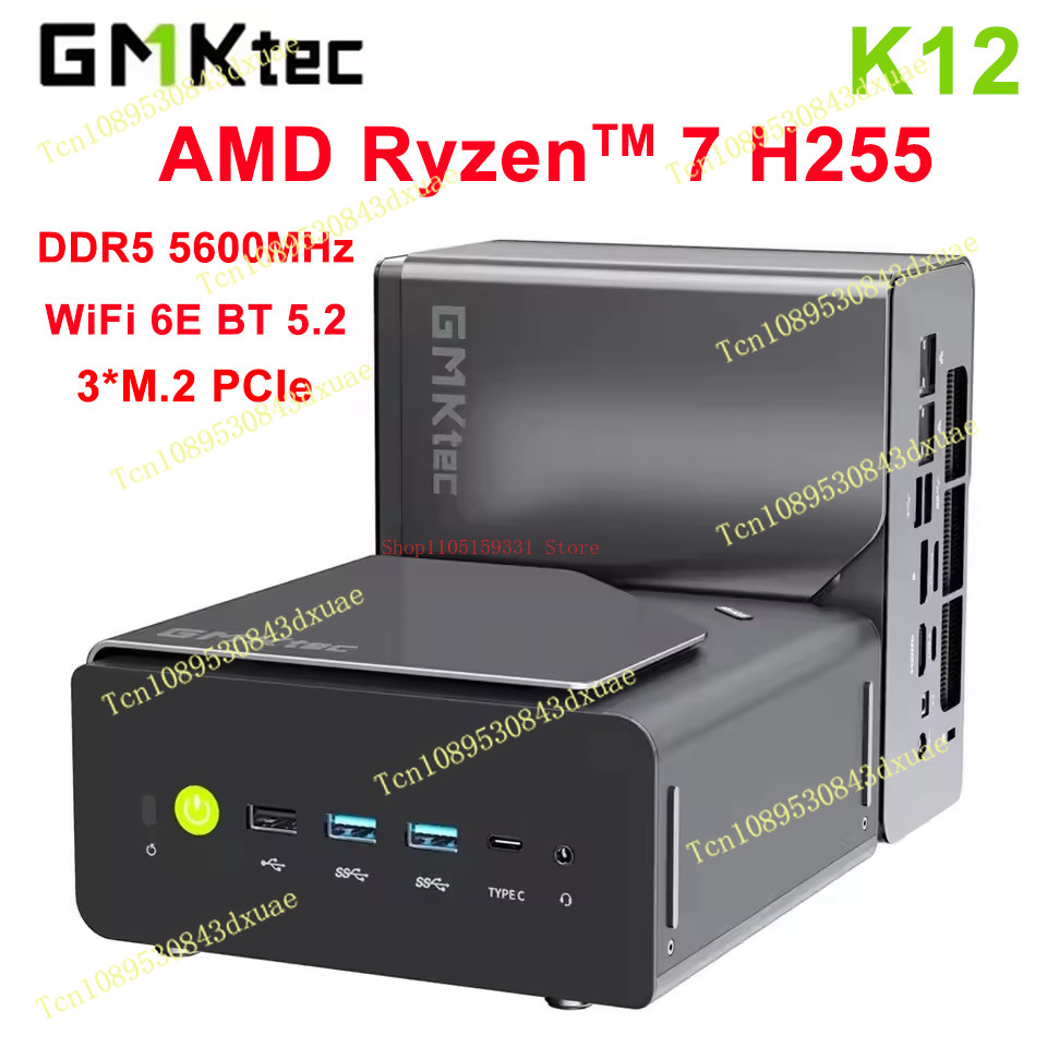GMKtec NcuBox K12 MINI PC Ryze - Pc Gaming Ryzen 7 avaliação e preço