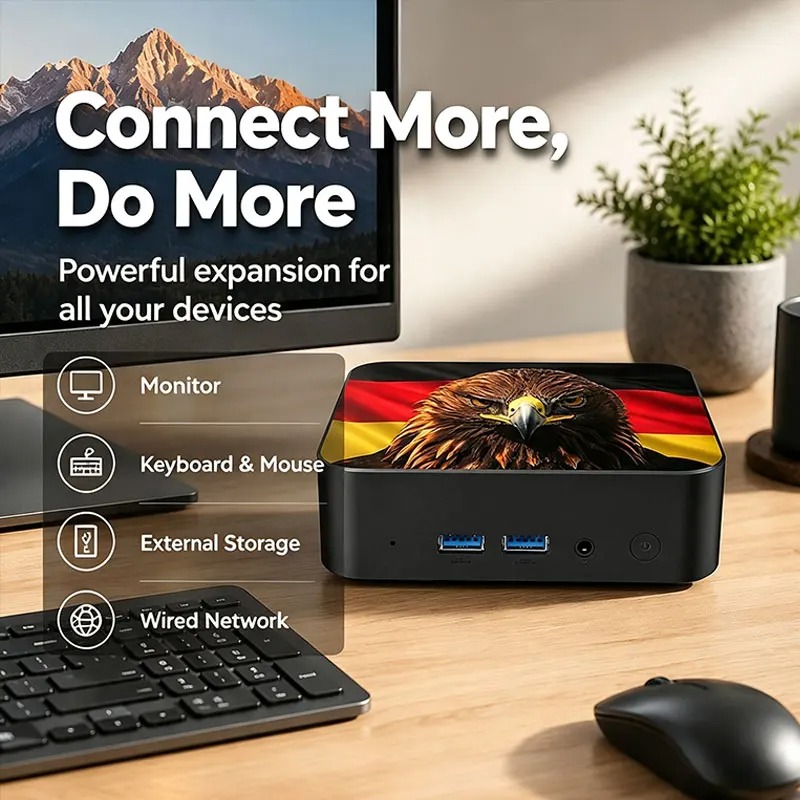 Mini PC Portátil 2026 Intel Co - Pc Gaming Intel Core I9 avaliação e preço