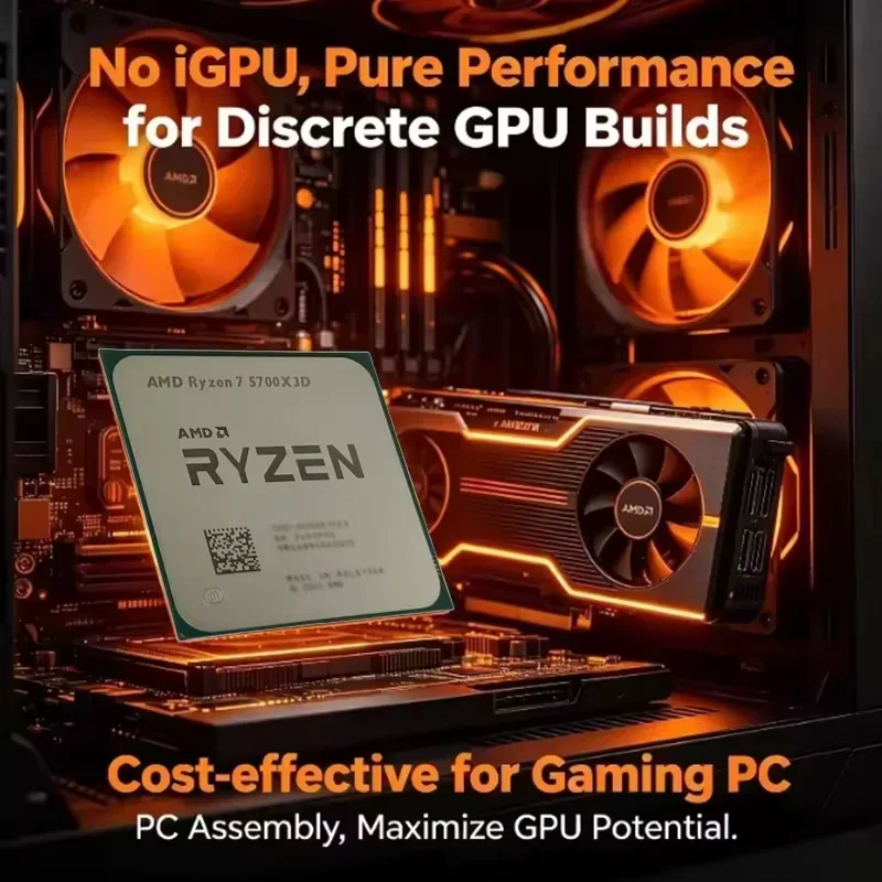 Processador AMD Ryzen 7 5700X3 - Pc Gaming Ryzen 7 avaliação e preço