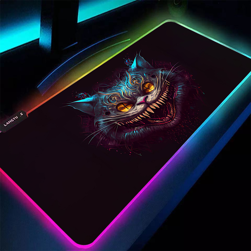 Grande mouse pad rgb a-aletas  - Pc Gaming Aesthetic avaliação e preço