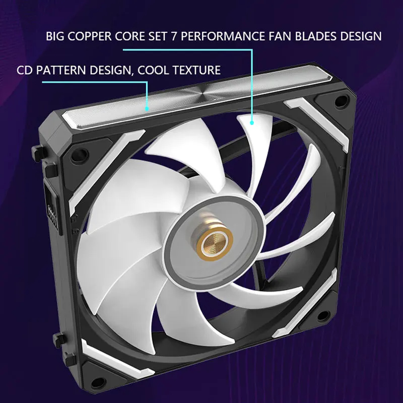 UPSIREN WF-120 ARGB PWM 3 PCS  - Argb Case Fan avaliação e preço